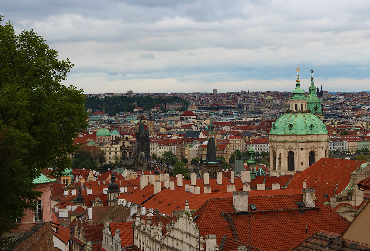 Charles bridge and Saint Nicolas church - 16.04.2024 - picture 4